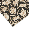 Black Cream Floral Contact Paper | Peel And Stick Wallpaper | Removable Wallpaper | Shelf Liner | Drawer Liner | Peel and Stick Paper 662