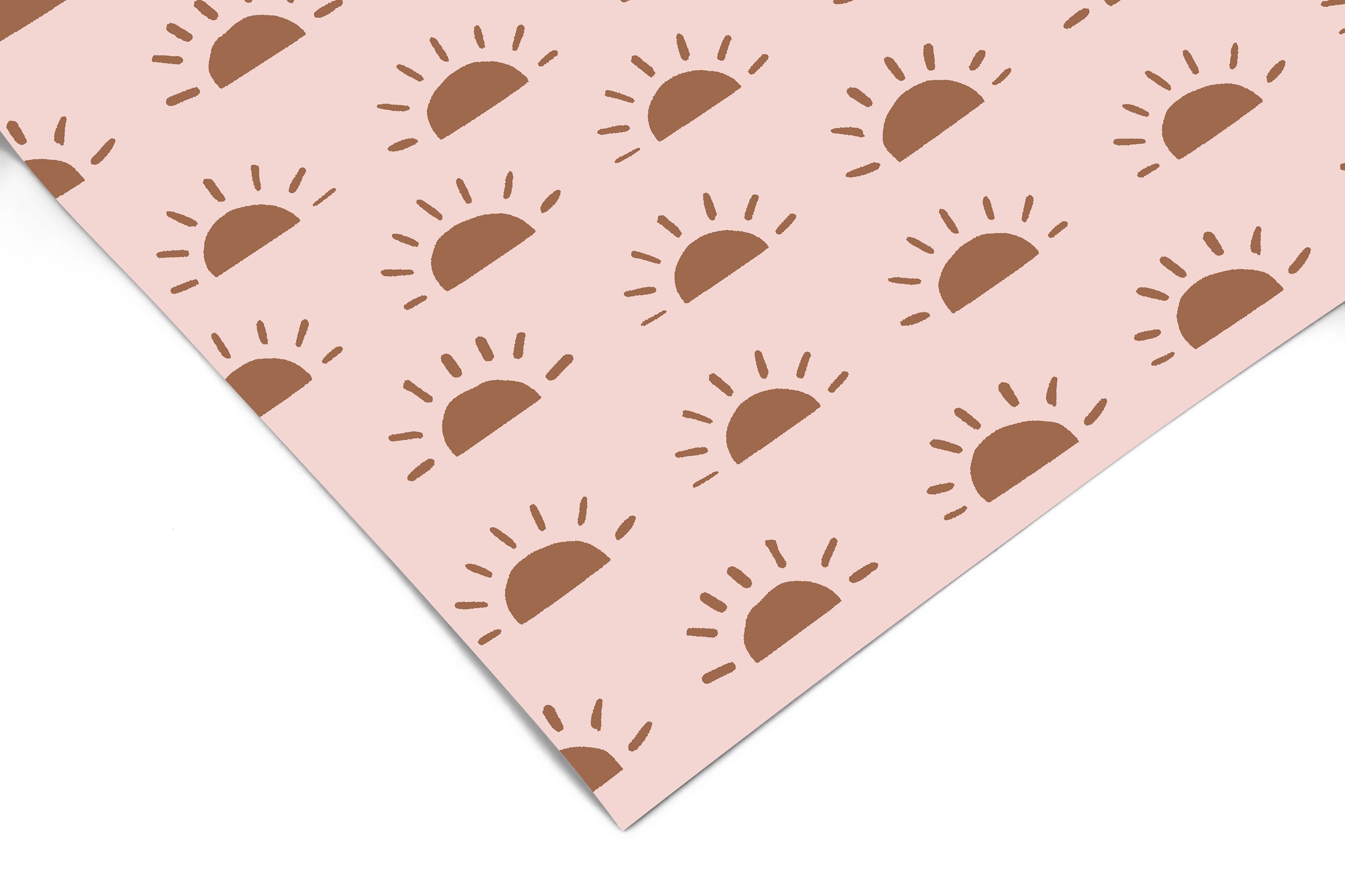 Contact Paper Boho Sun Pink | Peel And Stick Wallpaper | Removable Wallpaper | Shelf Liner | Drawer Liner | Peel and Stick Paper 845 - JamesAndColors