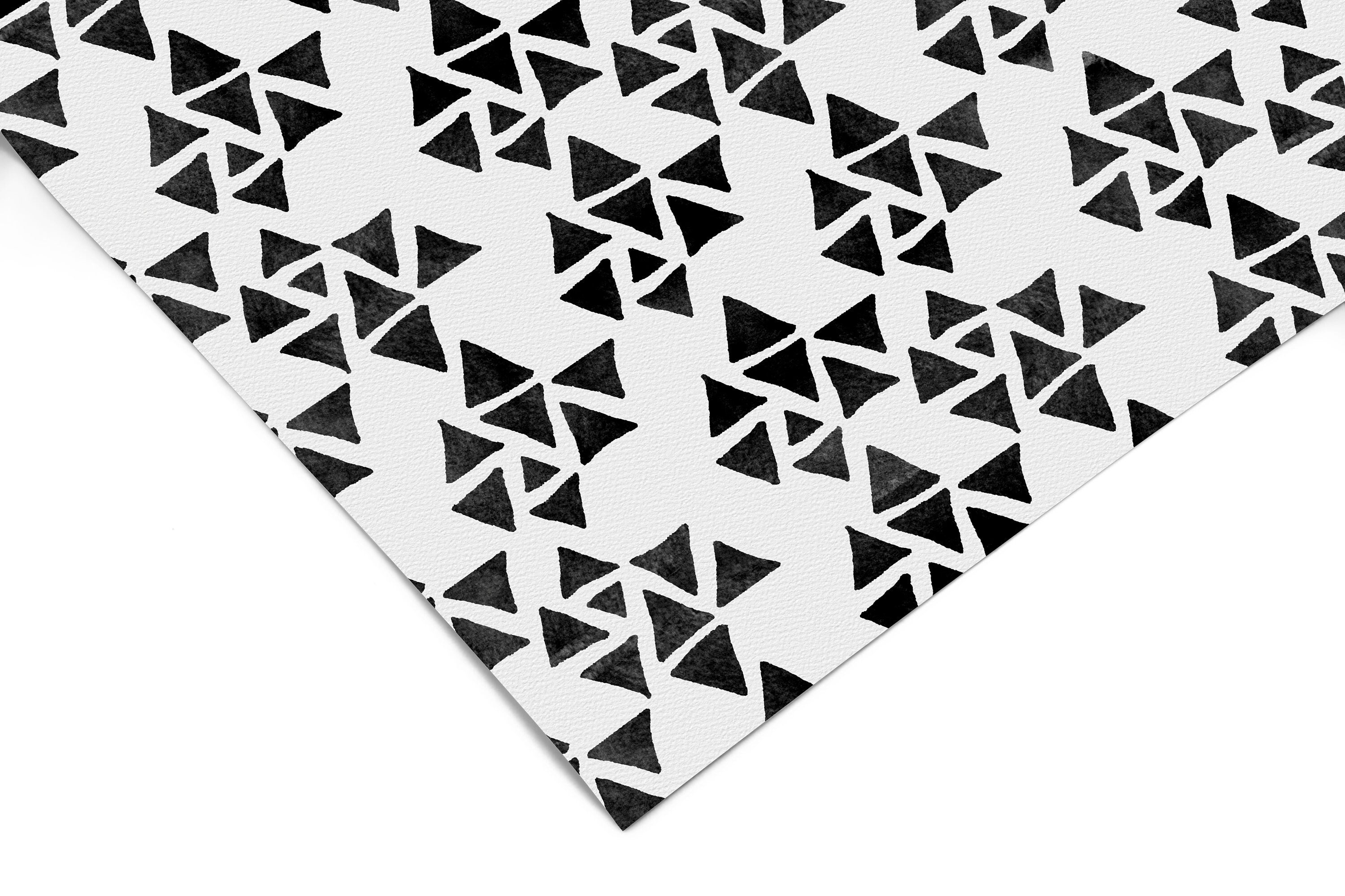 Contact Paper Black And White | Peel And Stick Wallpaper | Removable Wallpaper | Shelf Liner | Drawer Liner | Peel and Stick Paper 860 - JamesAndColors