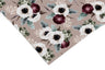 Contact Paper Dark Purple Floral | Peel And Stick Wallpaper | Removable Wallpaper | Shelf Liner | Drawer Liner | Peel and Stick Paper 867