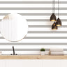 Farmhouse Gray Stripe Wallpaper | Wallpaper Peel and Stick | Removable Wallpaper | Wall Paper Peel And Stick | Wall Mural | Wall Decor 3419 - JamesAndColors