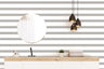 Farmhouse Gray Stripe Wallpaper | Wallpaper Peel and Stick | Removable Wallpaper | Wall Paper Peel And Stick | Wall Mural | Wall Decor 3419 - JamesAndColors