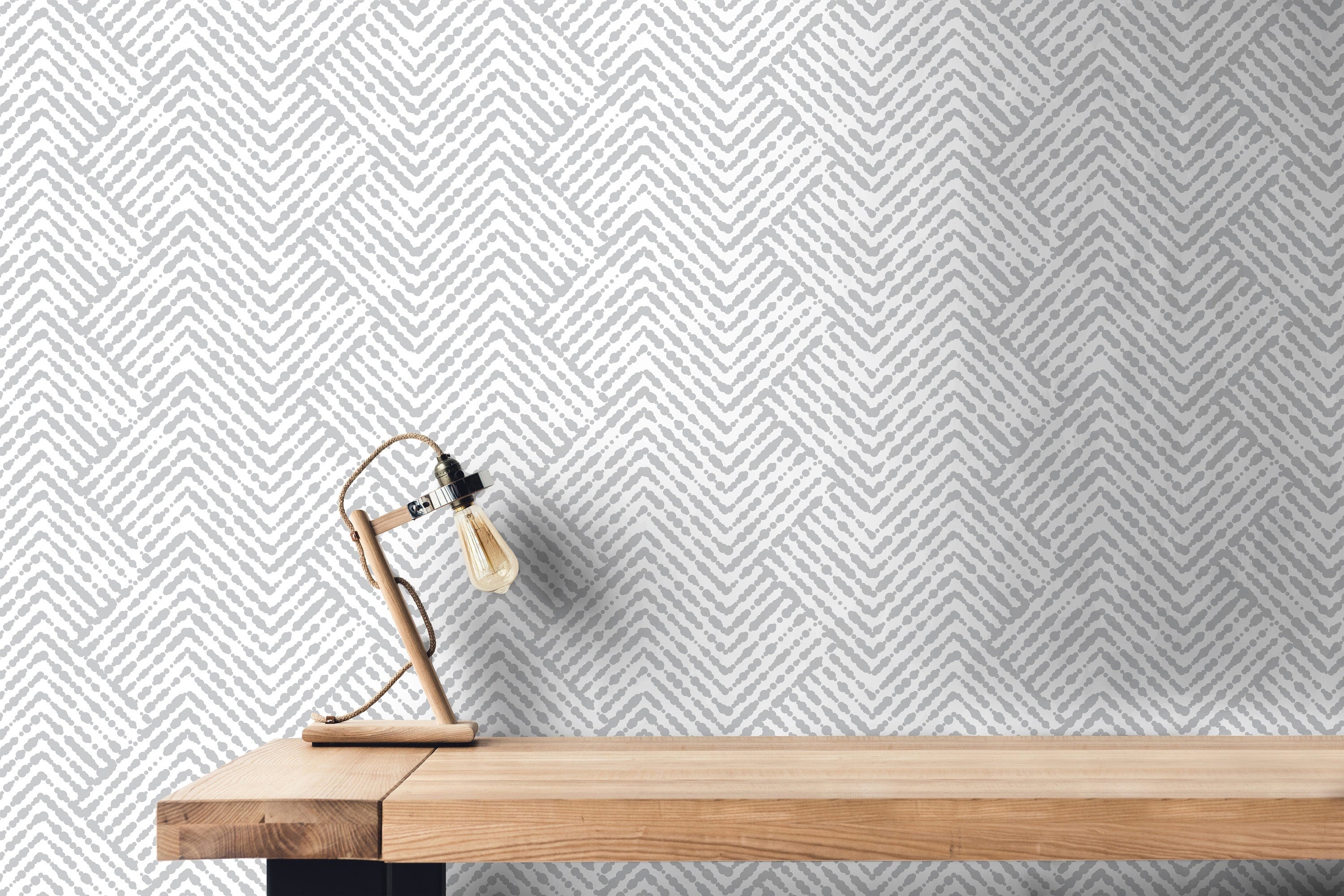 Removable Wallpaper White Gray Geometric Wallpaper | Peel And Stick Wallpaper | Adhesive Wallpaper | Wall Paper Peel Stick Wall Mural 3518 - JamesAndColors