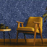 Removable Wallpaper White Navy Geometric Wallpaper | Peel And Stick Wallpaper | Adhesive Wallpaper | Wall Paper Peel Stick Wall Mural 3516 - JamesAndColors