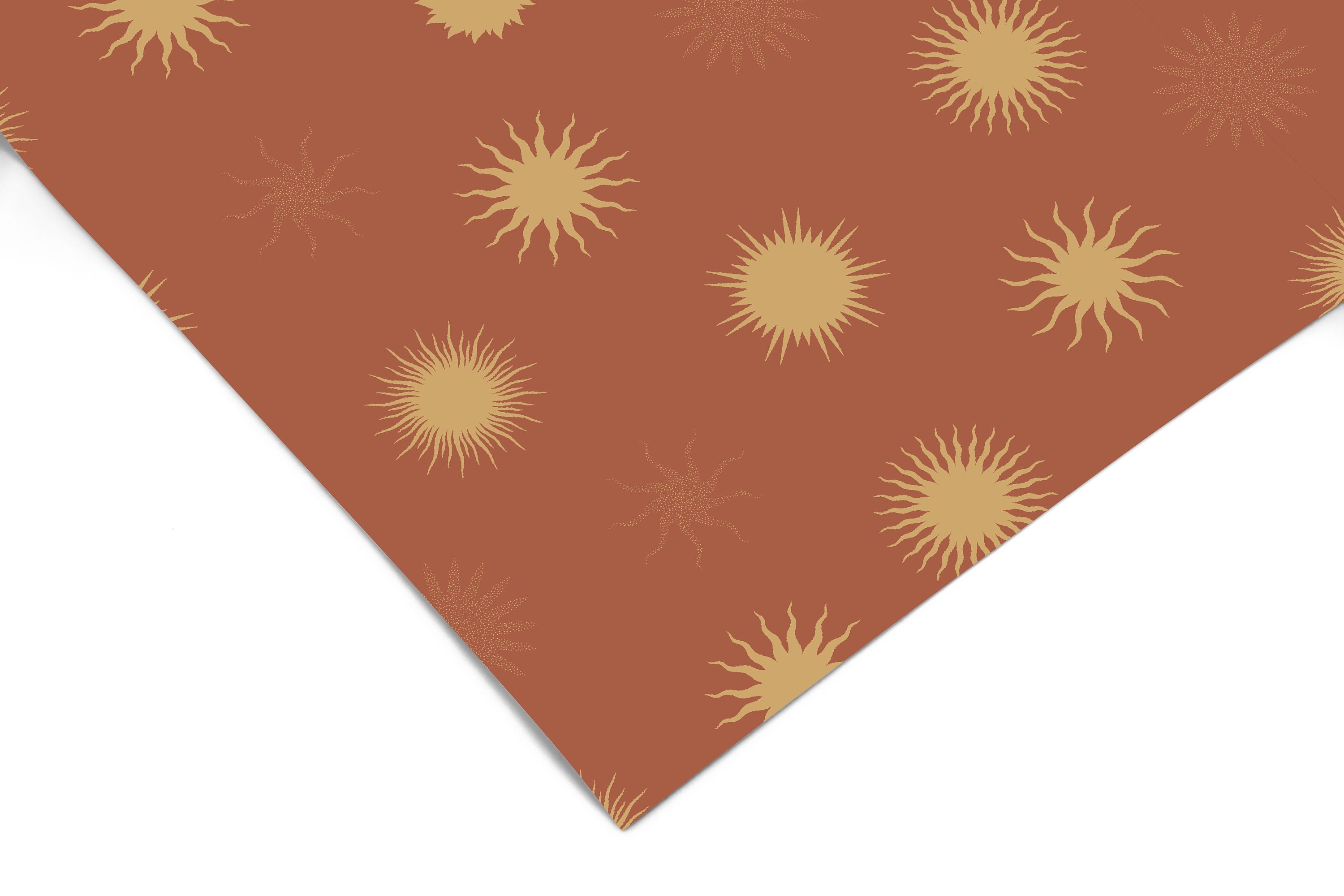 Bronze Golden Sun Contact Paper | Peel And Stick Wallpaper | Removable Wallpaper | Shelf Liner | Drawer Liner | Peel and Stick Paper 874 - JamesAndColors