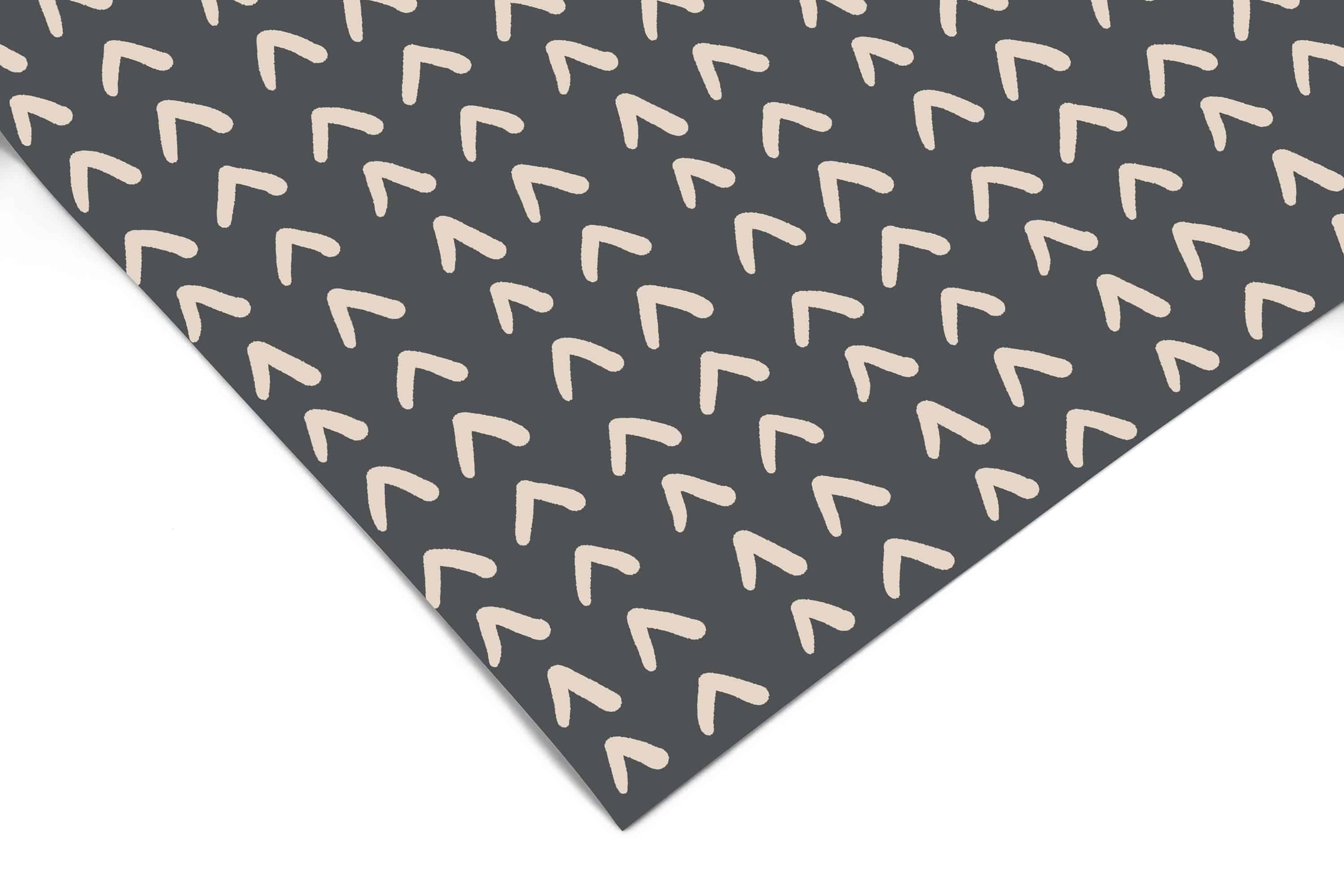 Charcoal Scandinavian Contact Paper | Peel And Stick Wallpaper | Removable Wallpaper | Shelf Liner | Drawer Liner | Peel and Stick Paper 827 - JamesAndColors