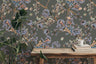 Removable Wallpaper Gray Floral Branch Wallpaper | Peel And Stick Wallpaper | Adhesive Wallpaper | Wall Paper Peel Stick Wall Mural 3495 - JamesAndColors