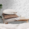 Floral Leaf Gray Wallpaper | Wallpaper Peel and Stick | Removable Wallpaper | Wall Paper Peel And Stick | Wall Mural Wall Decor 625 - JamesAndColors