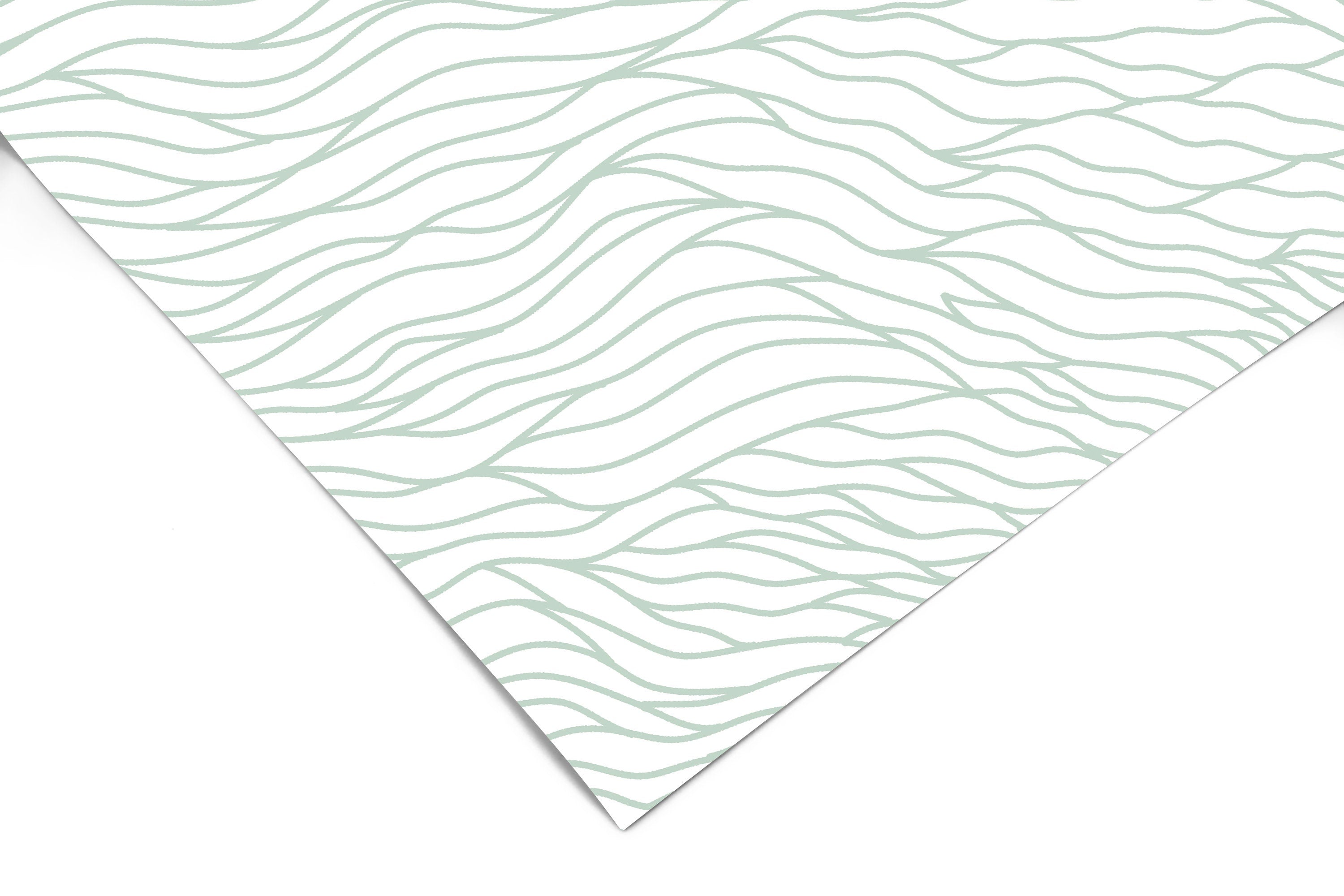 Waves Contact Paper | Peel And Stick Wallpaper | Removable Wallpaper | Shelf Liner | Drawer Liner | Peel and Stick Paper 936 - JamesAndColors