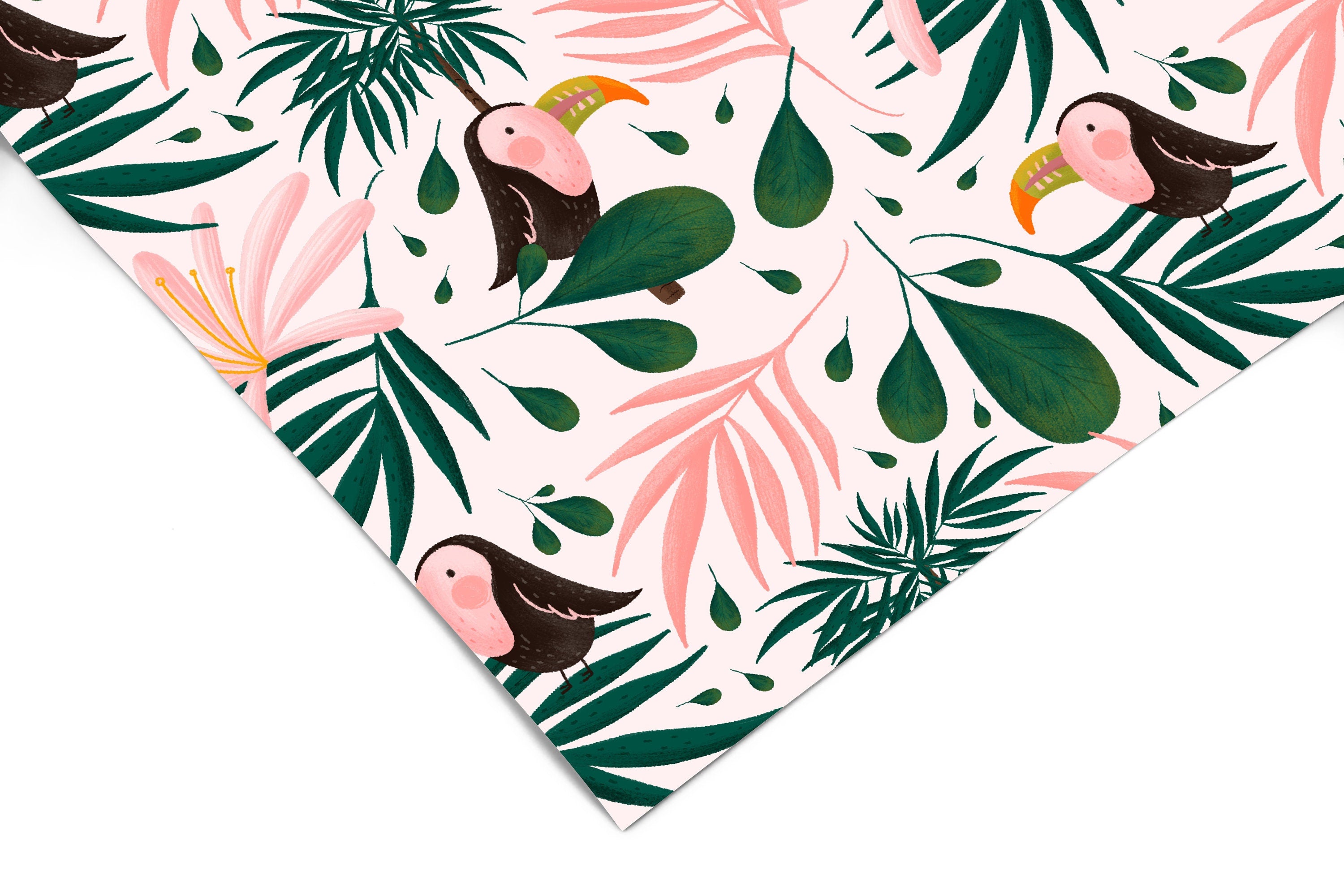 Little Safari Contact Paper | Peel And Stick Wallpaper | Removable Wallpaper | Shelf Liner | Drawer Liner | Peel and Stick Paper 923 - JamesAndColors