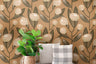 Farmhouse Floral Wallpaper | Removable Wallpaper | Peel And Stick Wallpaper | Adhesive Wallpaper | Wall Paper Peel Stick Wall Mural 3629 - JamesAndColors