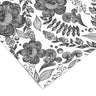 Black White Floral Contact Paper | Shelf Liner | Drawer Liner | Peel and Stick Paper 954 - James And Colors