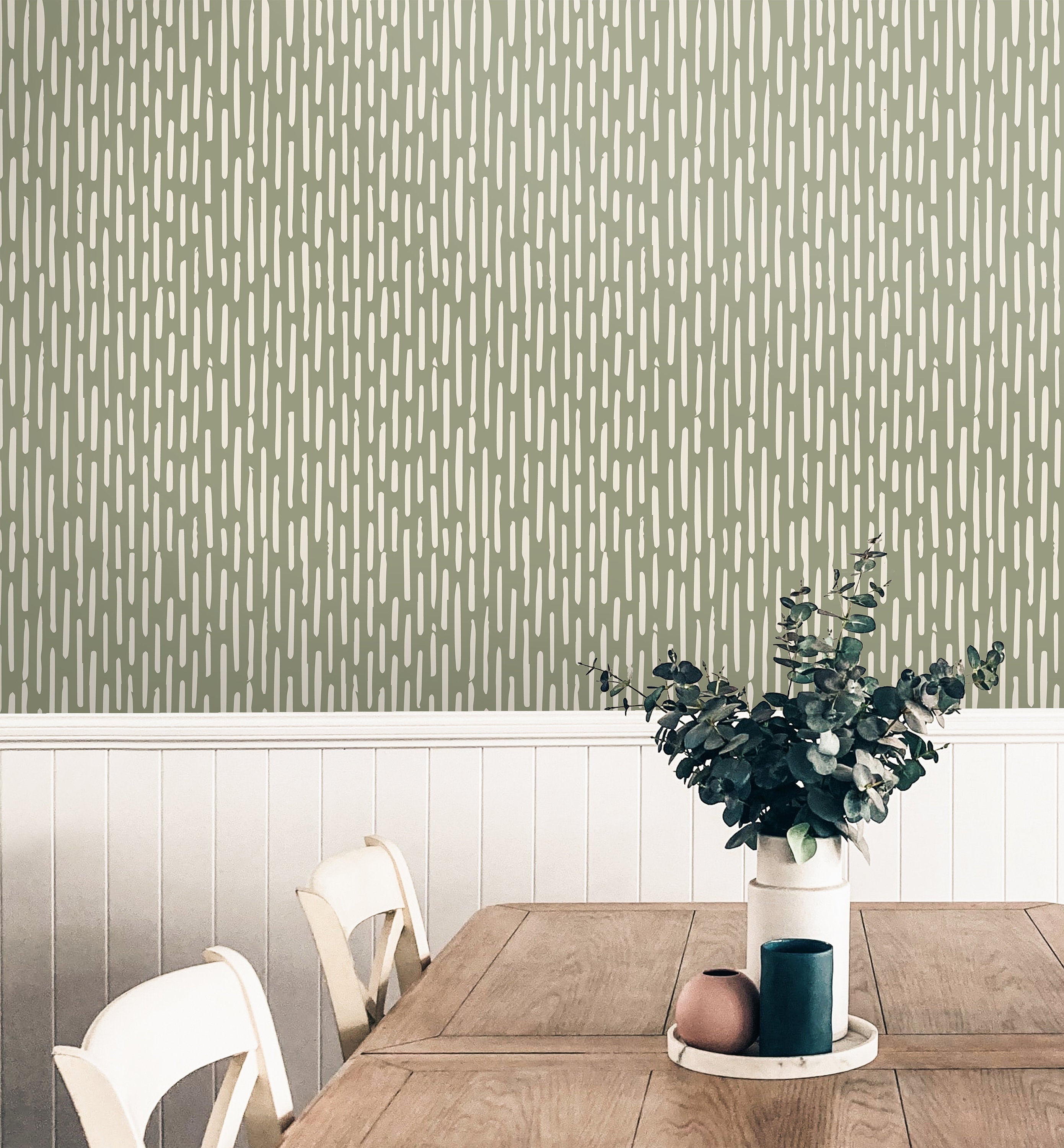 Olive And Cream Wallpaper Peel and Stick Wallpaper Removable Wallpaper Wall Decor Home Decor Wall Art Printable Wall Art Room Decor 3688 - JamesAndColors
