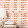Pink Terracotta Wallpaper | Girls Nursery Wallpaper | Kids Wallpaper | Childrens Wallpaper | Peel Stick Wallpaper | Removable Wallpaper 3543 - JamesAndColors