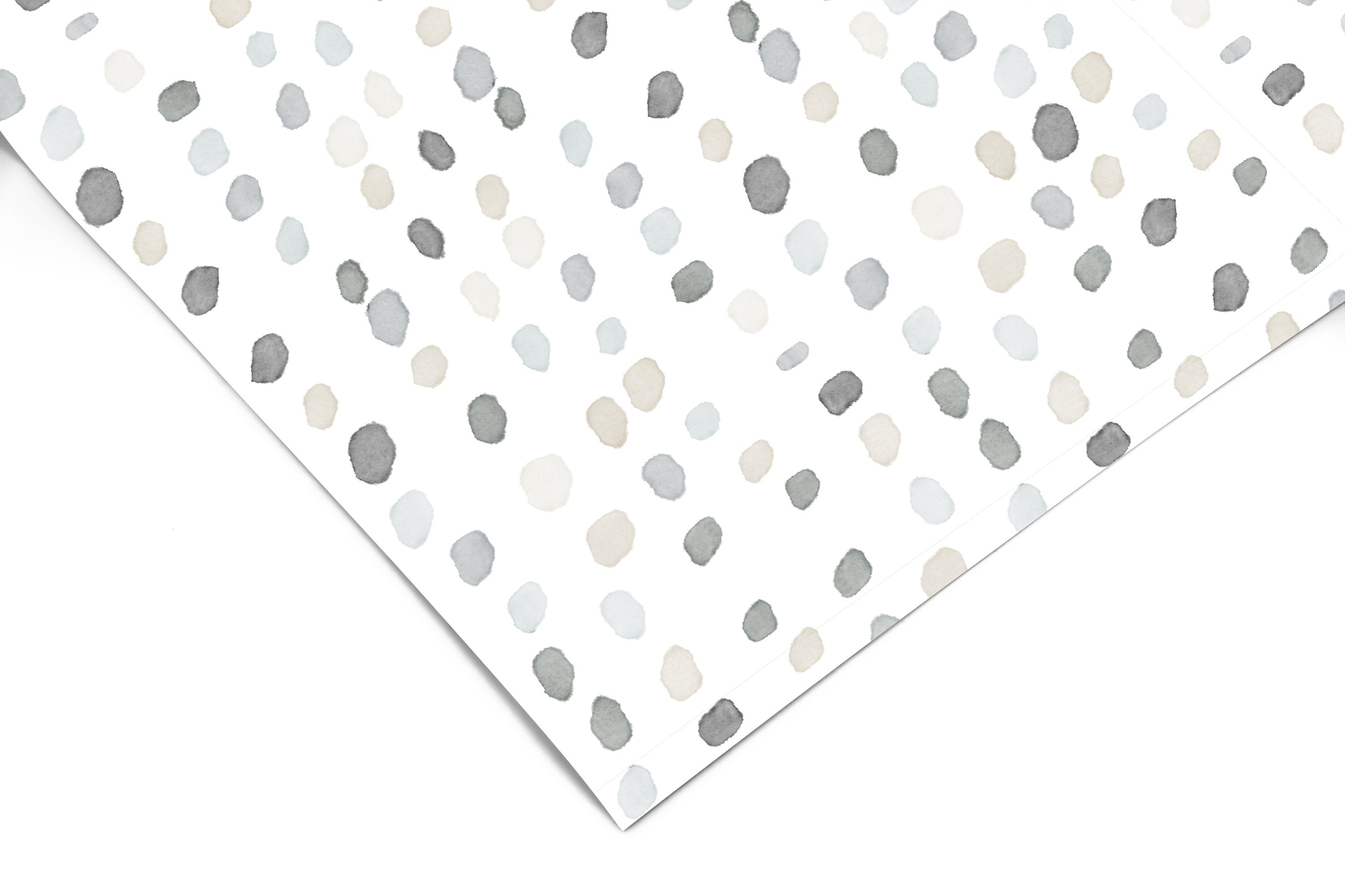 Beach Blue Dots Contact Paper | Peel And Stick Wallpaper | Removable Wallpaper | Shelf Liner | Drawer Liner | Peel and Stick Paper 976 - JamesAndColors