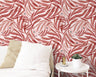 Pink Whimsey Floral Wallpaper | Removable Wallpaper | Peel And Stick Wallpaper | Adhesive Wallpaper | Wall Paper Peel Stick Wall Mural 3621 - JamesAndColors