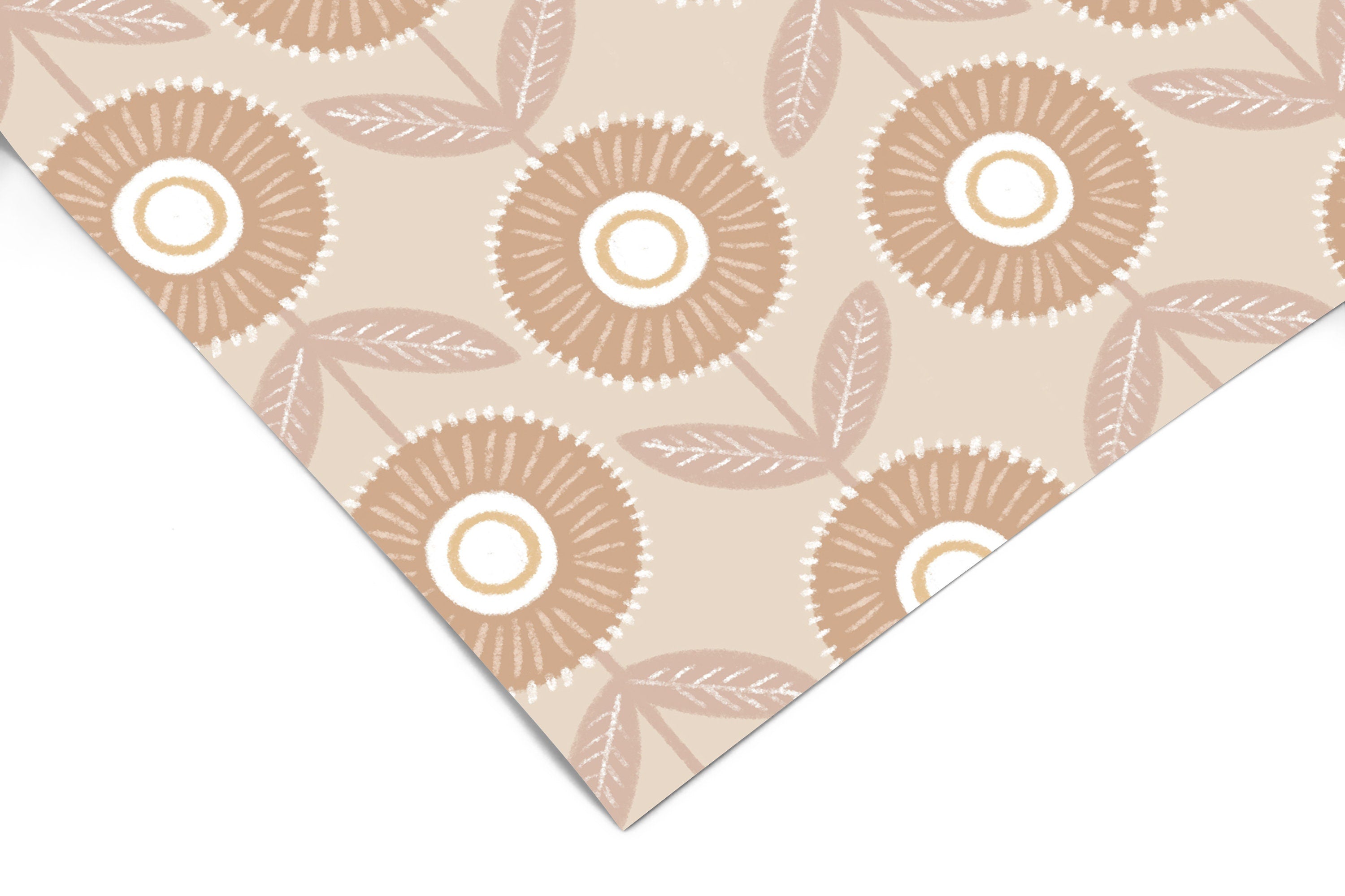 Farmhouse Floral Wallpaper | Removable Wallpaper | Peel And Stick Wallpaper | Adhesive Wallpaper | Wall Paper Peel Stick Wall Mural 3608 - JamesAndColors