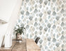 Blue Boho Beach Wallpaper | Removable Wallpaper | Peel And Stick Wallpaper | Adhesive Wallpaper | Wall Paper Peel Stick Wall Mural 3607 - JamesAndColors