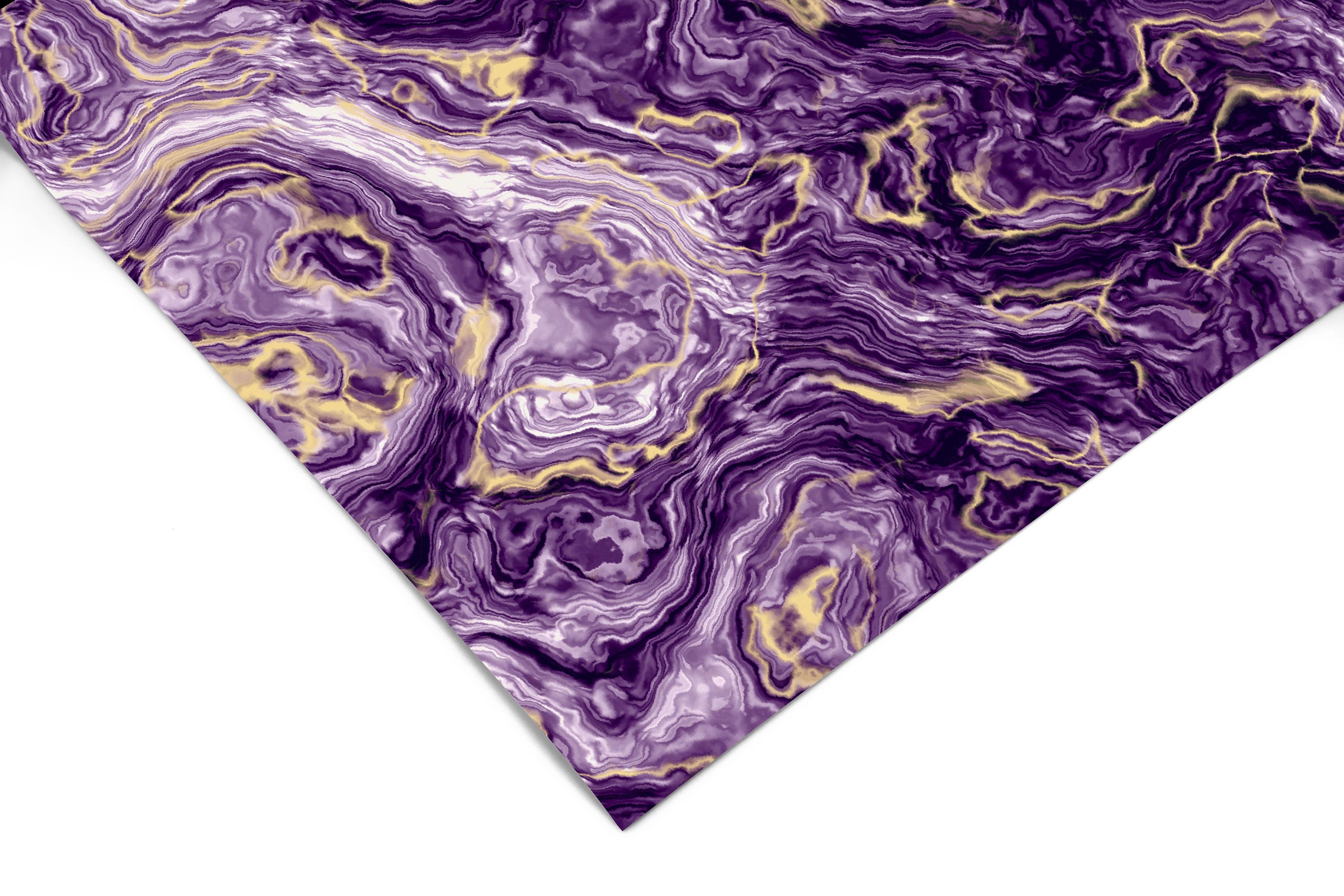 Purple Marble Swirl Contact Paper | Peel And Stick Wallpaper | Removable Wallpaper | Shelf Liner | Drawer Liner | Peel and Stick Paper 1052 - JamesAndColors