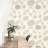 Ivory Floral Wallpaper | Wallpaper Peel and Stick | Removable Wallpaper | Peel and Stick Wallpaper | Wall Paper Peel And Stick | 2171 - JamesAndColors