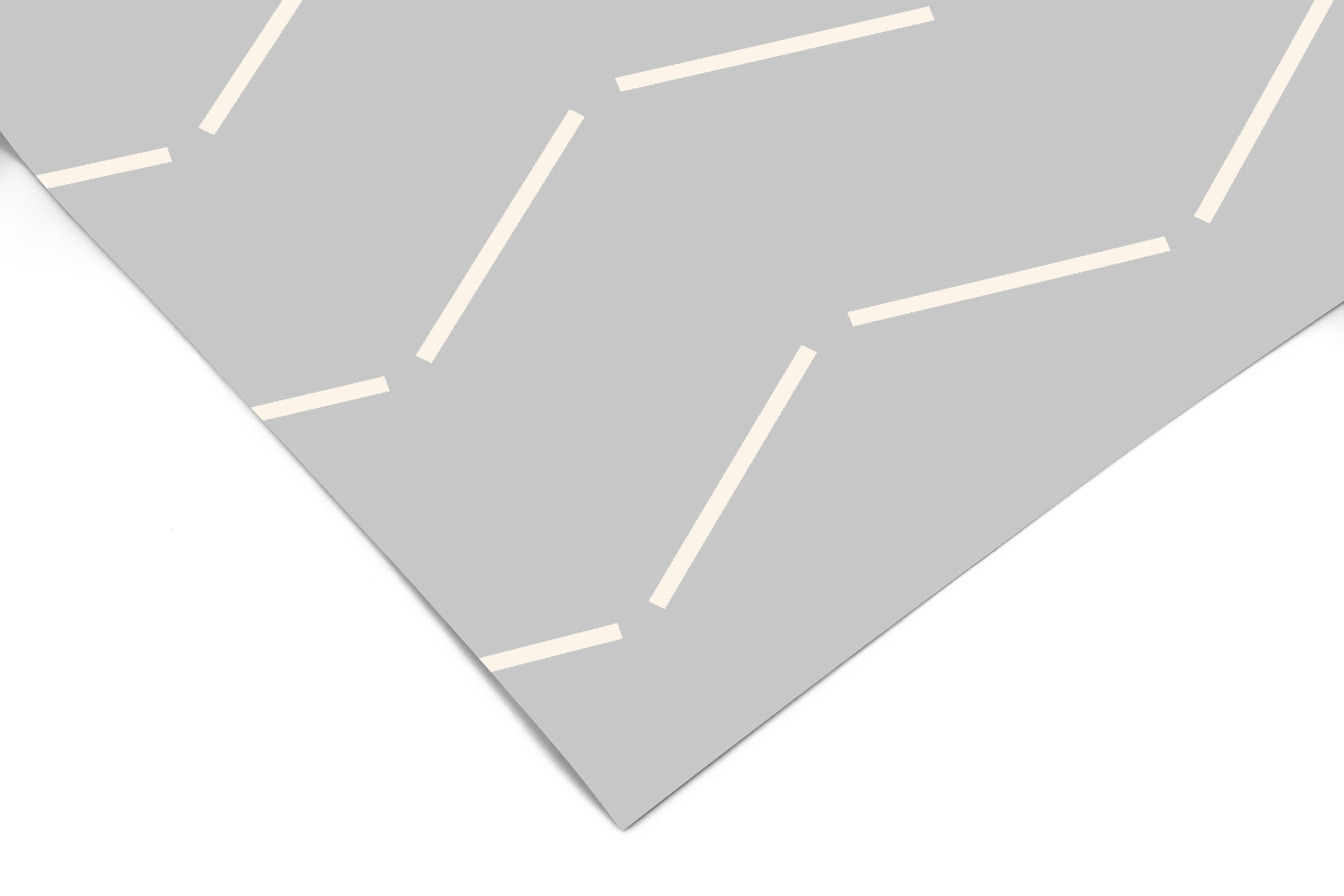 Wallpaper Peel and Stick Wallpaper Gray And Cream Chevron Minimalist Boho Removable Wallpaper Wall Decor Home Decor Wall Art Room Decor 3759 - JamesAndColors