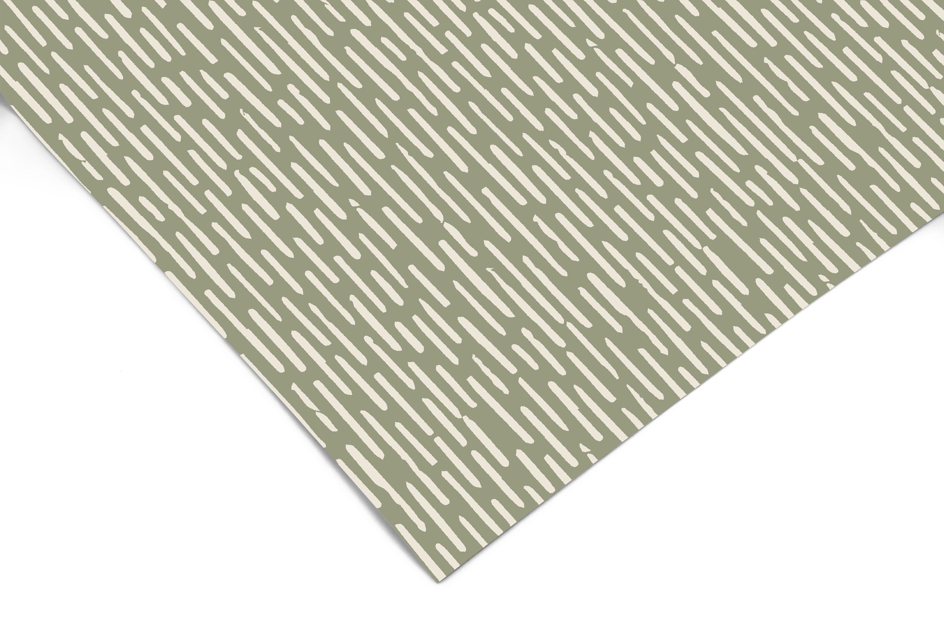 Olive And Cream Contact Paper | Peel And Stick Wallpaper | Removable Wallpaper | Shelf Liner | Drawer Liner | Peel and Stick Paper 1036 - JamesAndColors