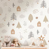 Nursery Wallpaper | Girls Nursery Wallpaper | Kids Wallpaper | Childrens Wallpaper | Peel Stick Wallpaper | Removable Wallpaper | 3784 - JamesAndColors