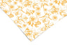 Golden Bees Floral Contact Paper | Peel And Stick Paper | Removable Wallpaper | Shelf Liner | Drawer Liner | Peel and Stick Wallpaper 1125
