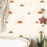 Golden Sun and Stars Boho Wallpaper | Girls Nursery Wallpaper | Kids Wallpaper | Childrens Wallpaper | Peel Stick Removable Wallpaper | 3845 - JamesAndColors