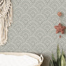 Boho Hearts Wallpaper | Girls Nursery Wallpaper | Kids Wallpaper | Childrens Wallpaper | Peel Stick Wallpaper | Removable Wallpaper | 3825 - JamesAndColors
