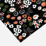 Black Wildflowers Contact Paper | Shelf Liner | Drawer Liner Peel and Stick Paper 1236 - James And Colors