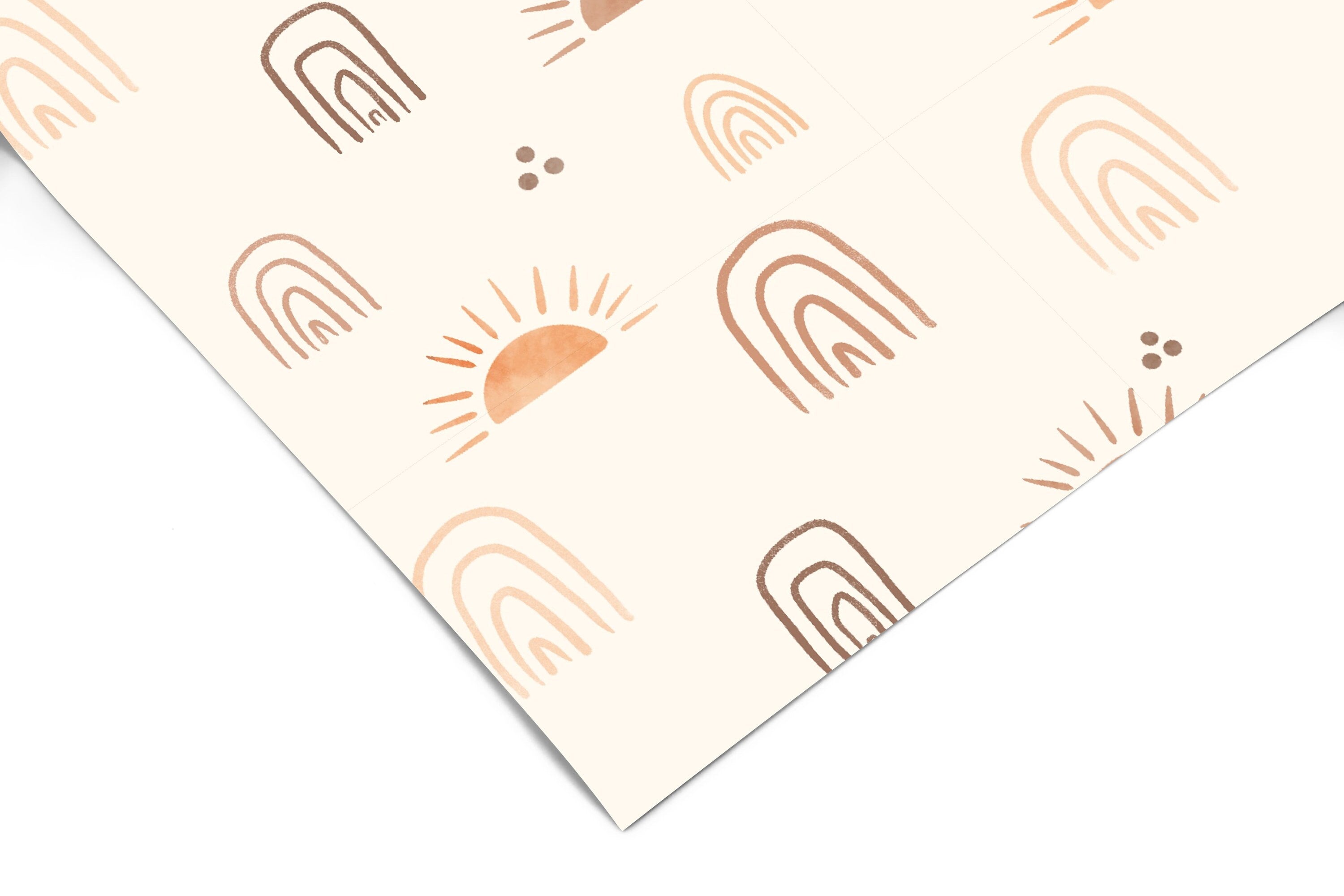 Amber Arches | Muted Boho Removable Contact Paper for Shelves, Cabinet ...