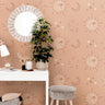 Pink Boho Sun Moon Wallpaper Peel and Stick Wallpaper Removable Wallpaper Wall Decor Home Decor Wall Art Printable Wall Art Room Decor 120 - JamesAndColors