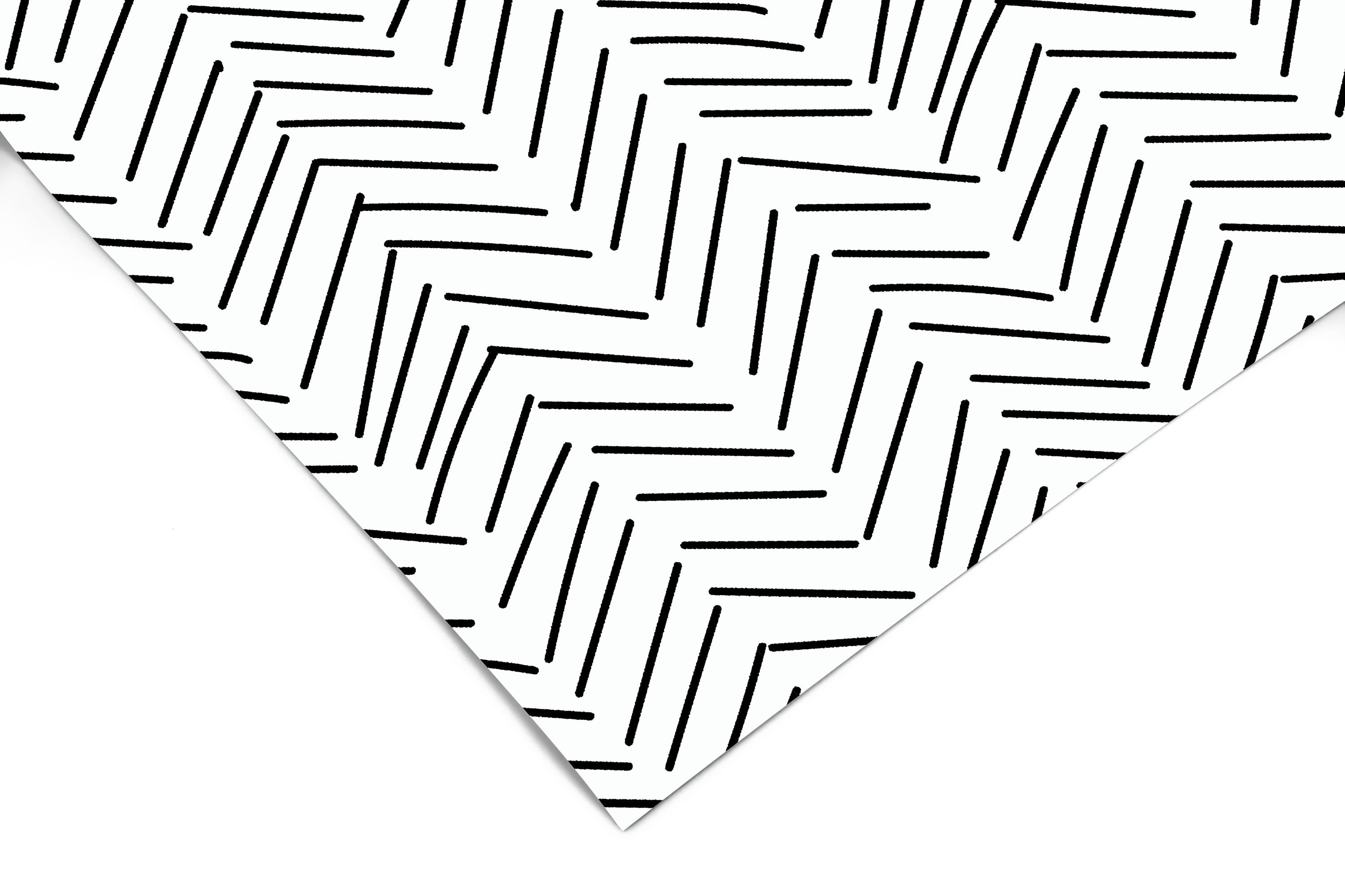 Black White Chevron Contact Paper | Shelf Liner | Drawer Liner | Peel and Stick Paper 1291 - James And Colors