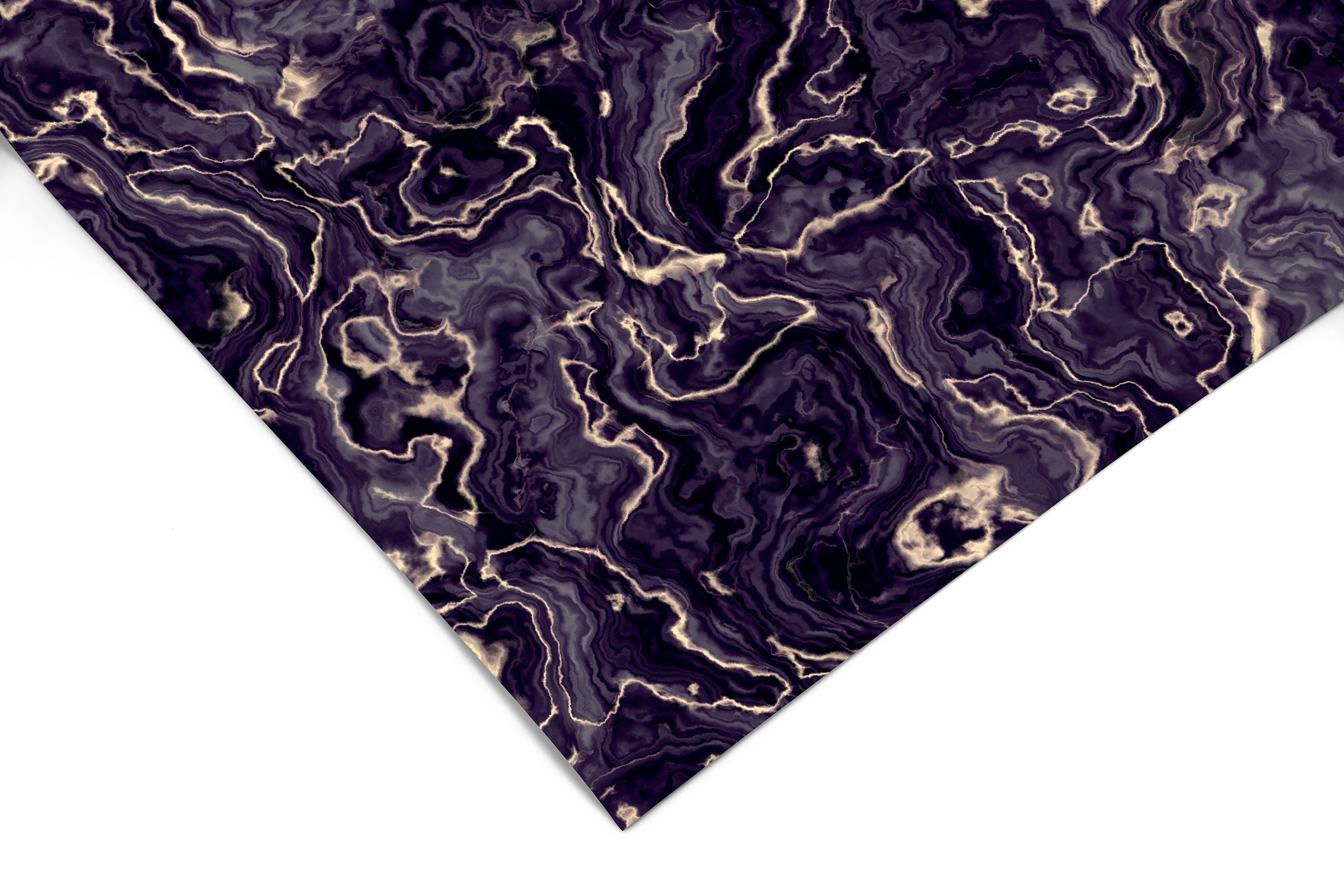 Dark Marble Swirl Contact Paper | Peel And Stick Wallpaper | Removable Wallpaper | Shelf Liner | Drawer Liner | Peel and Stick Paper 1301 - JamesAndColors