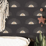 Boho Sunburst Wallpaper | Girls Nursery Wallpaper | Kids Wallpaper | Childrens Wallpaper | Peel Stick Wallpaper | Removable Wallpaper | 204 - JamesAndColors
