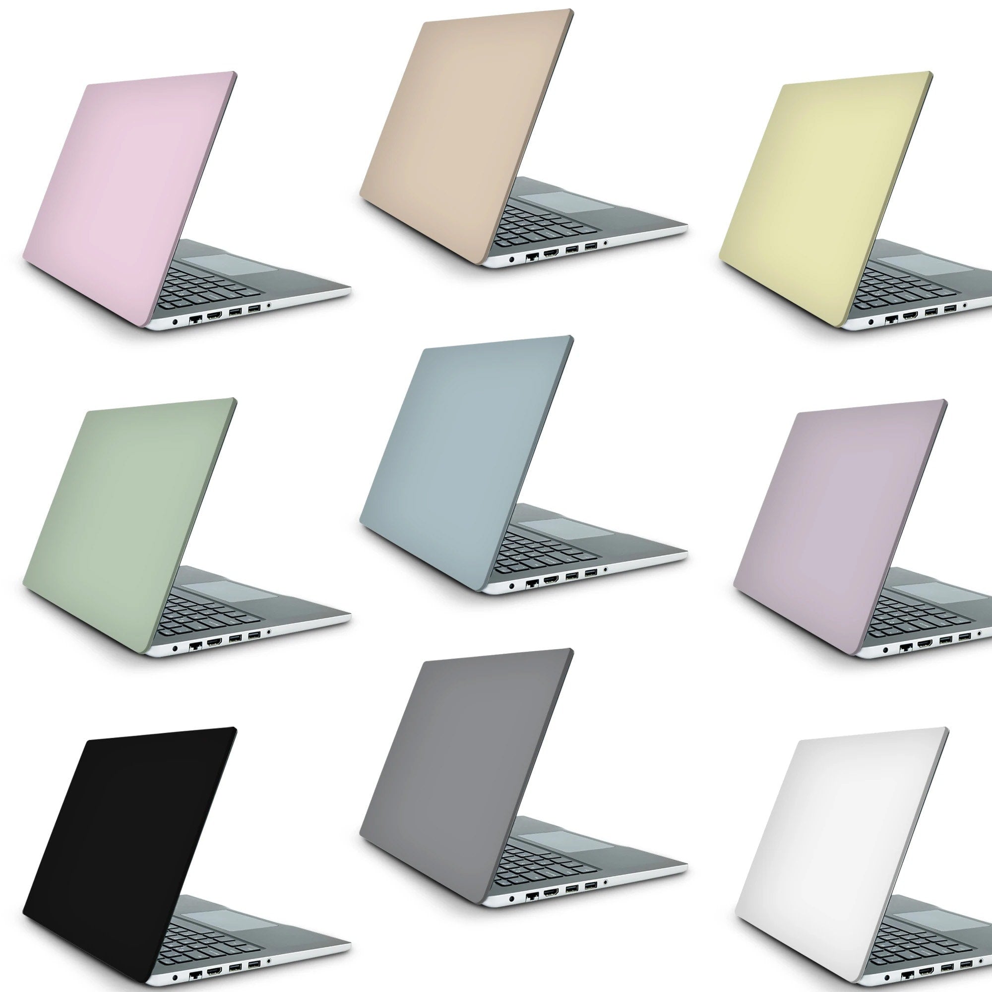 Floral Leaf Pink Laptop Skin, Laptop Cover, Laptop Skins, Removable Laptop Skins, Laptop Decal, Customized Laptop Skin, Laptop Stickers 386