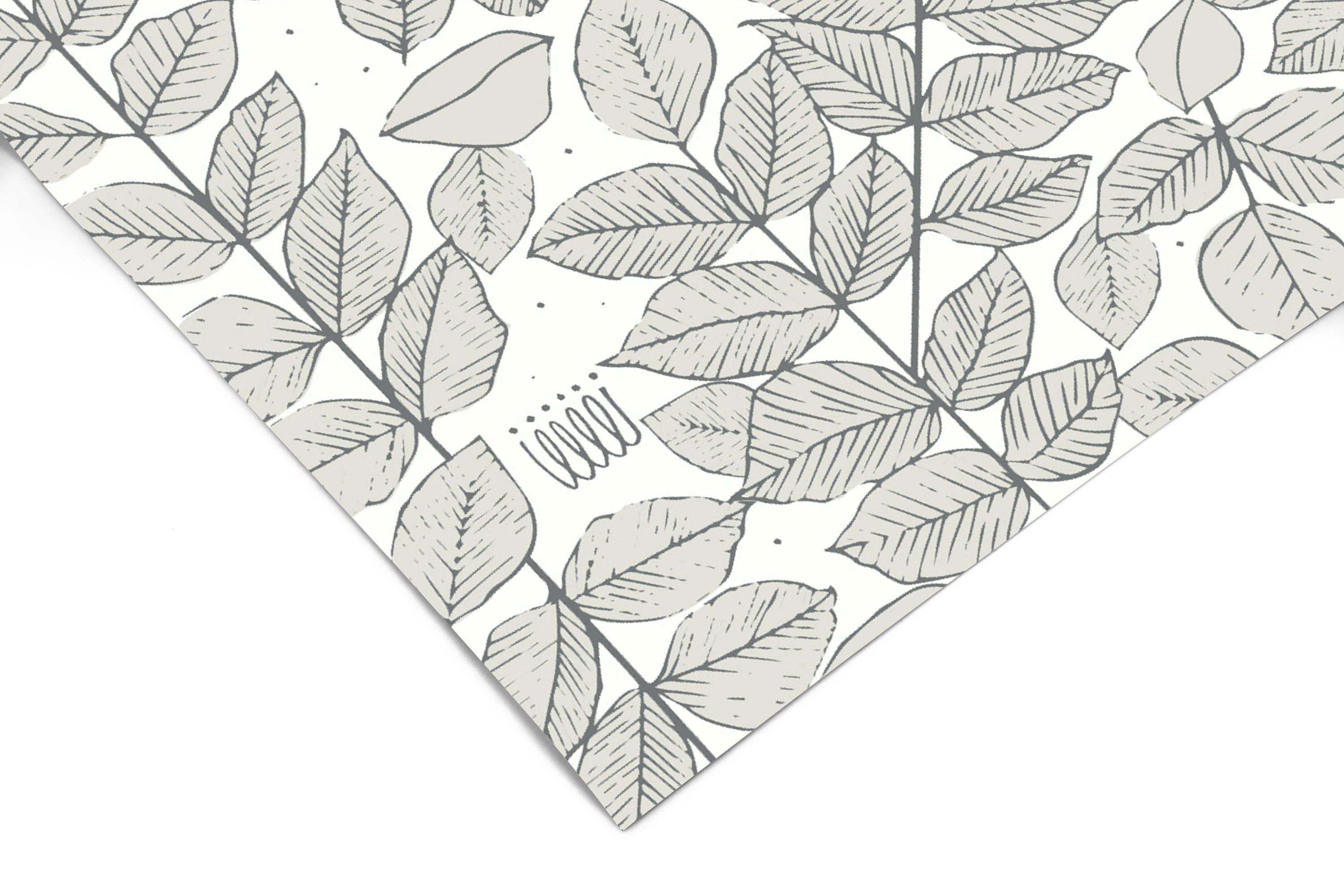 Minimalist Leaf Wallpaper Peel and Stick Wallpaper Removable Wallpaper Wall Decor Home Decor Wall Art Printable Wall Art Room Decor 307 - James And Colors