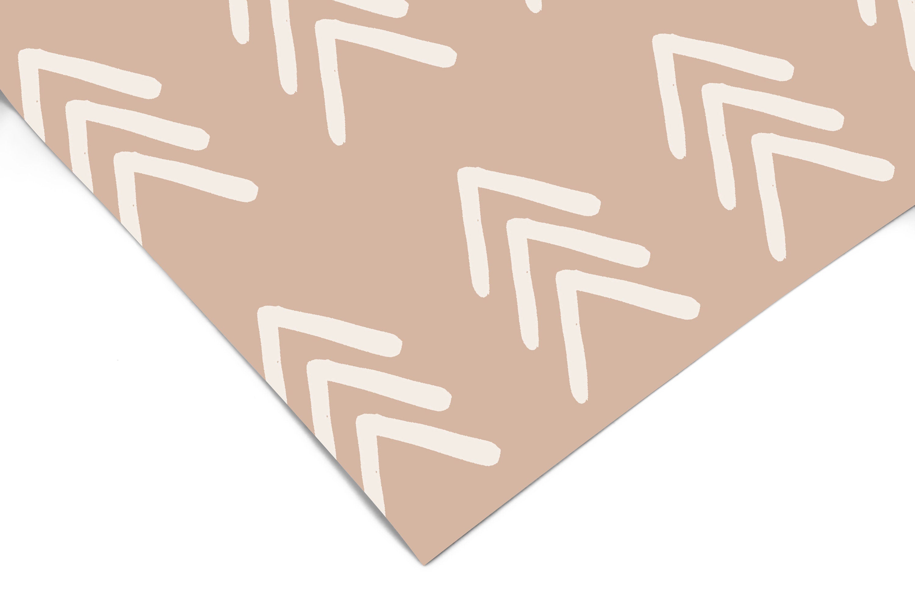 Muted Pink Chevron Wallpaper | Girls Nursery Wallpaper | Kids Wallpaper | Childrens Wallpaper | Peel Stick Removable Wallpaper | 386 - James And Colors