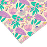 Pink Green Floral Contact Paper | Peel And Stick Paper | Removable Wallpaper | Shelf Liner | Drawer Liner | Peel and Stick Wallpaper 1383
