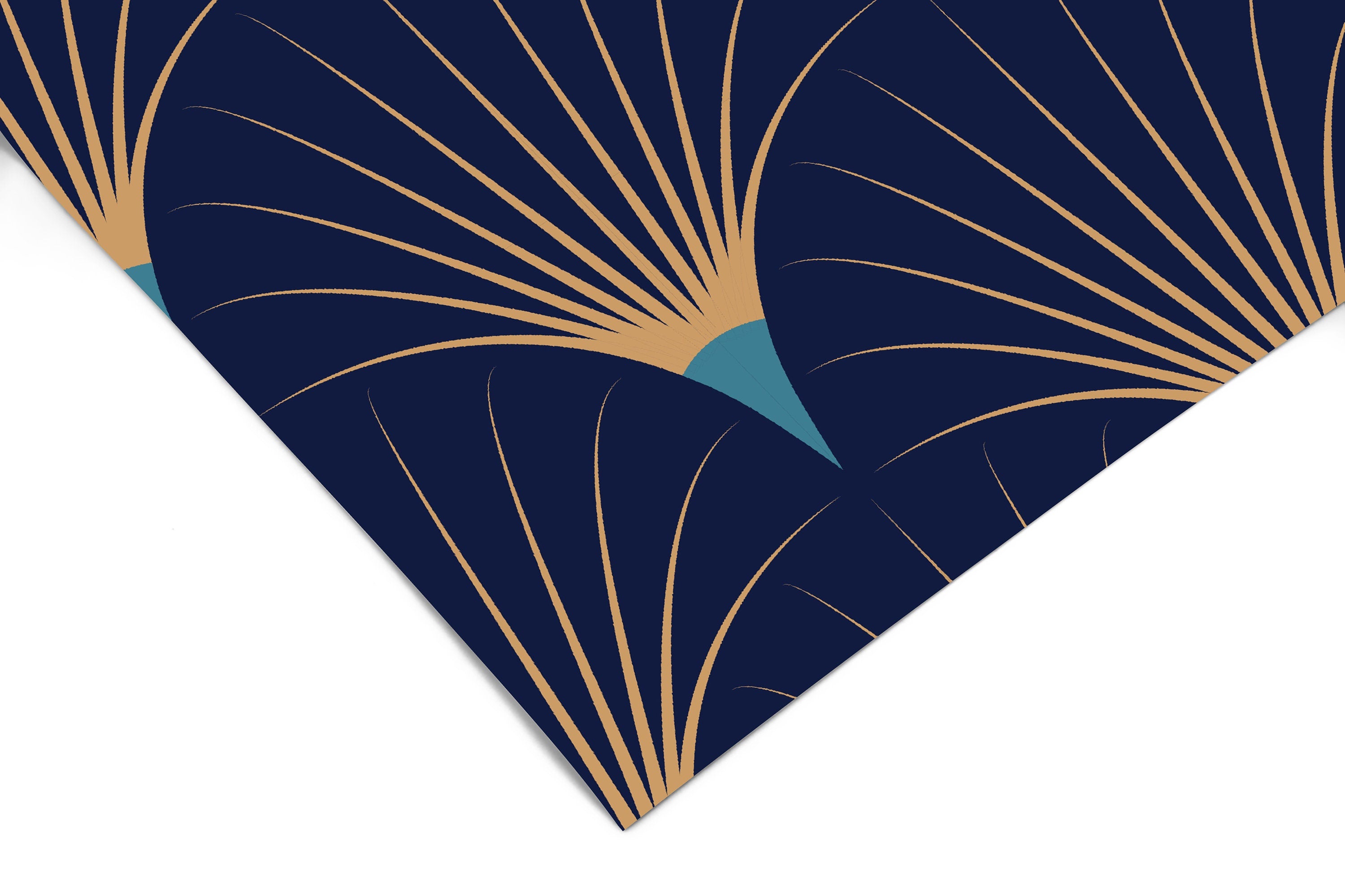 Wallpaper Peel and Stick Wallpaper Navy Gold Deco Art Removable Wallpaper Wall Decor Home Decor Wall Art Room Decor 401 - James And Colors