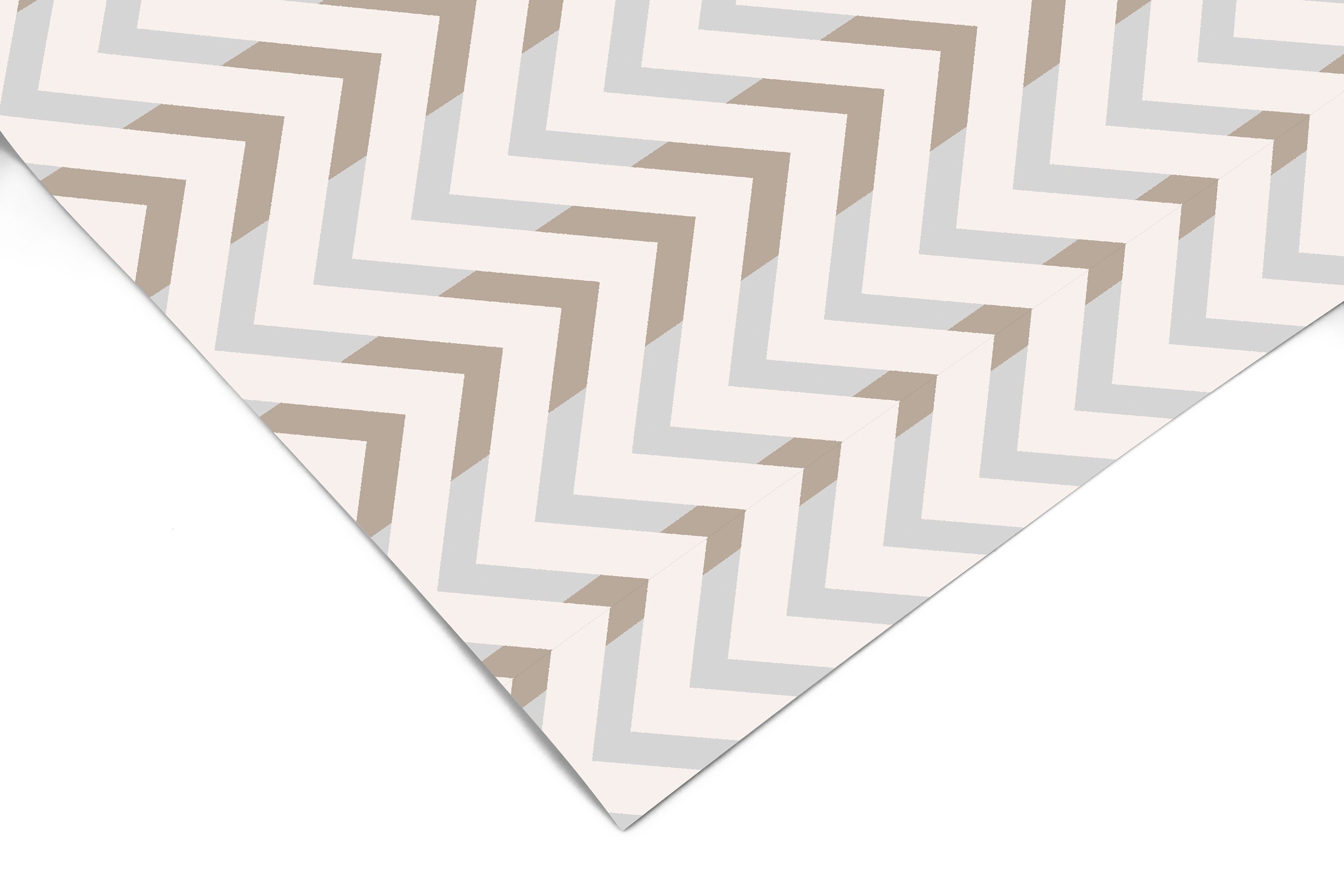 Chevron Neutral Contact Paper | Peel And Stick Paper | Removable Wallpaper | Shelf Liner | Drawer Liner | Peel and Stick Wallpaper 1433 - James And Colors