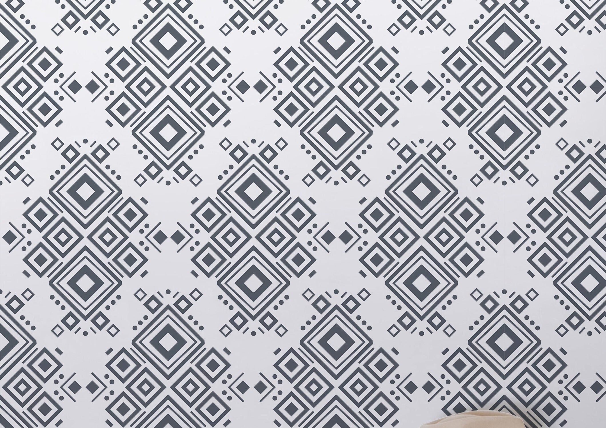 Wallpaper Peel and Stick Wallpaper White Geometric Modern Minimalist Removable Wallpaper Wall Decor Home Decor Wall Art Room Decor 400 - James And Colors