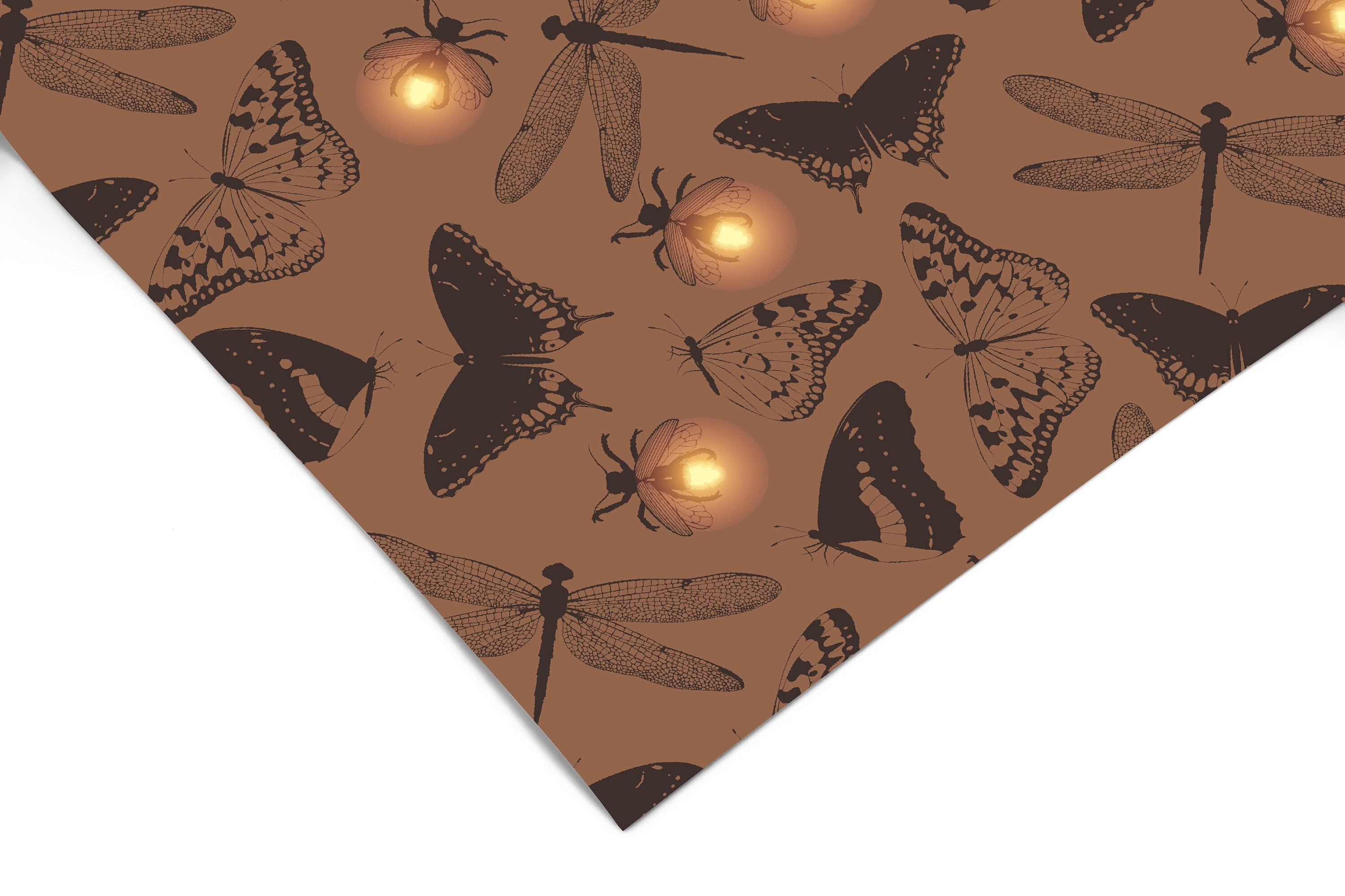 Flutter & Flicker | Moody Whimsical Removable Contact Paper for Shelves, Cabinets, Walls, DIY Home Decor 1403 - James And Colors
