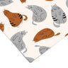 Abstract Cats Contact Paper | Peel And Stick Wallpaper | Removable Wallpaper | Shelf Liner | Drawer Liner | Peel and Stick Paper 1457 - James And Colors