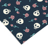 Roses and Skulls Contact Paper | Peel And Stick Wallpaper | Removable Wallpaper | Shelf Liner | Drawer Liner | Peel and Stick Paper 1470 - James And Colors