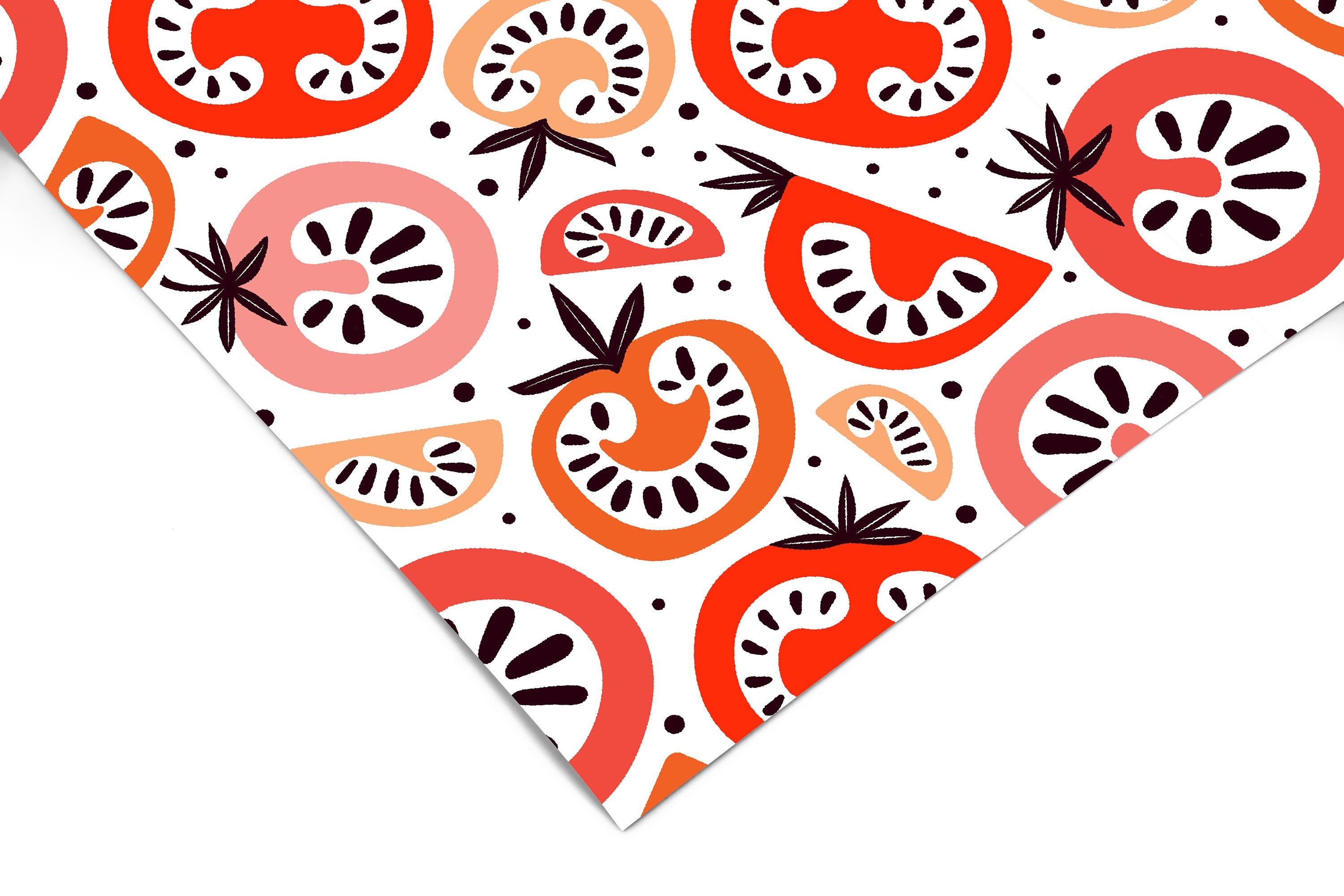 Abstract Tomatoes Contact Paper | Peel And Stick Wallpaper | Removable Wallpaper | Shelf Liner | Drawer Liner | Peel and Stick Paper 1472 - James And Colors