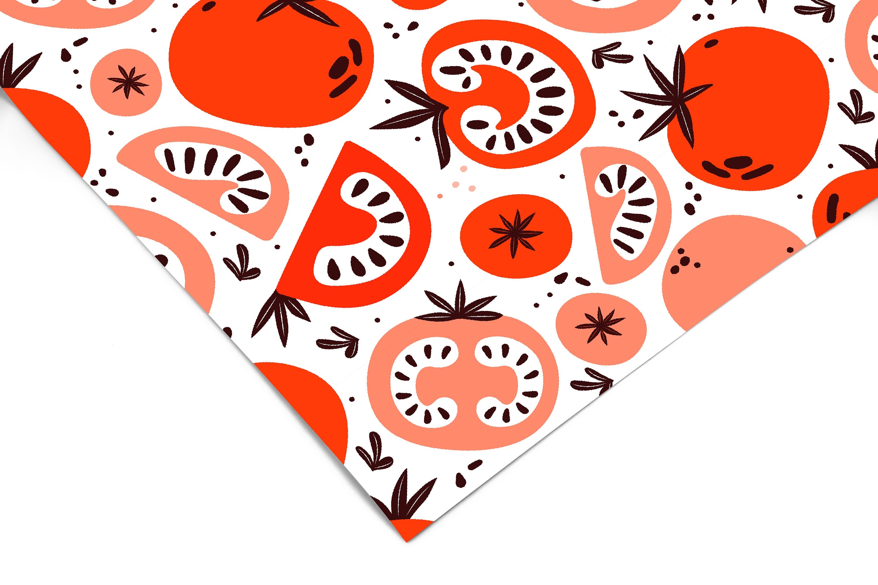 Abstract Tomatoes Contact Paper | Shelf Liner | Drawer Liner | Peel and Stick Paper 1469 - James And Colors