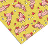 Cute Axolotl Contact Paper | Peel And Stick Wallpaper | Removable Wallpaper | Shelf Liner | Drawer Liner | Peel and Stick Paper 1534 - James And Colors