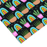 Rainbows Succulents Contact Paper | Peel And Stick Wallpaper | Removable Wallpaper | Shelf Liner | Drawer Liner | Peel and Stick Paper 1532 - James And Colors